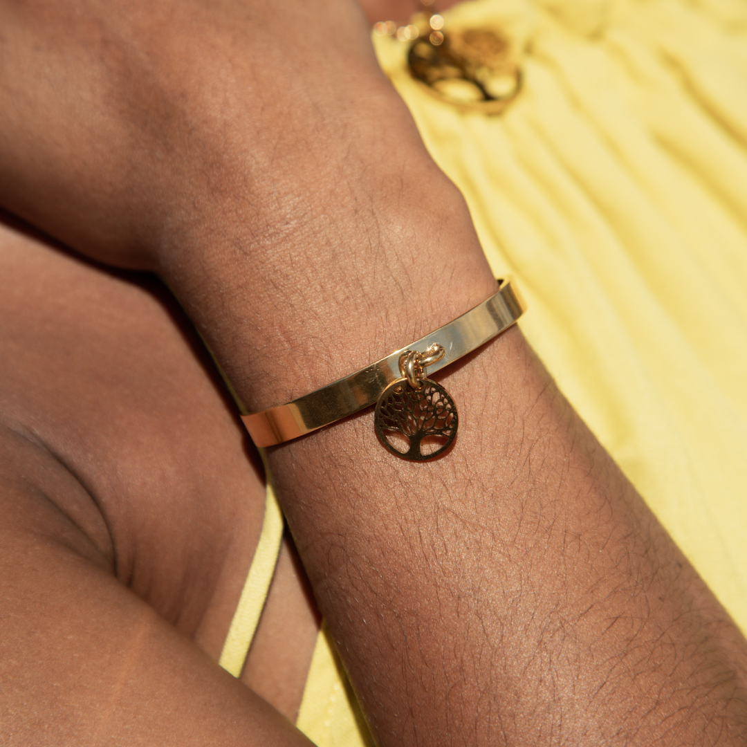 MANCHETTE APOLLINE - COLLECTION ARBRE DE VIE DORÉ