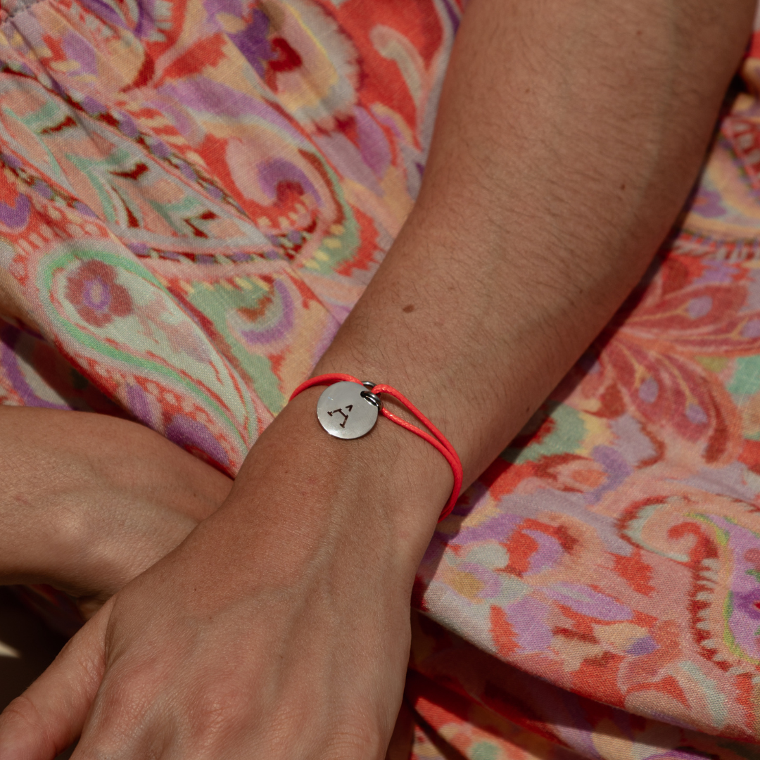 BRACELET CORDON - COLLECTION LETTRES