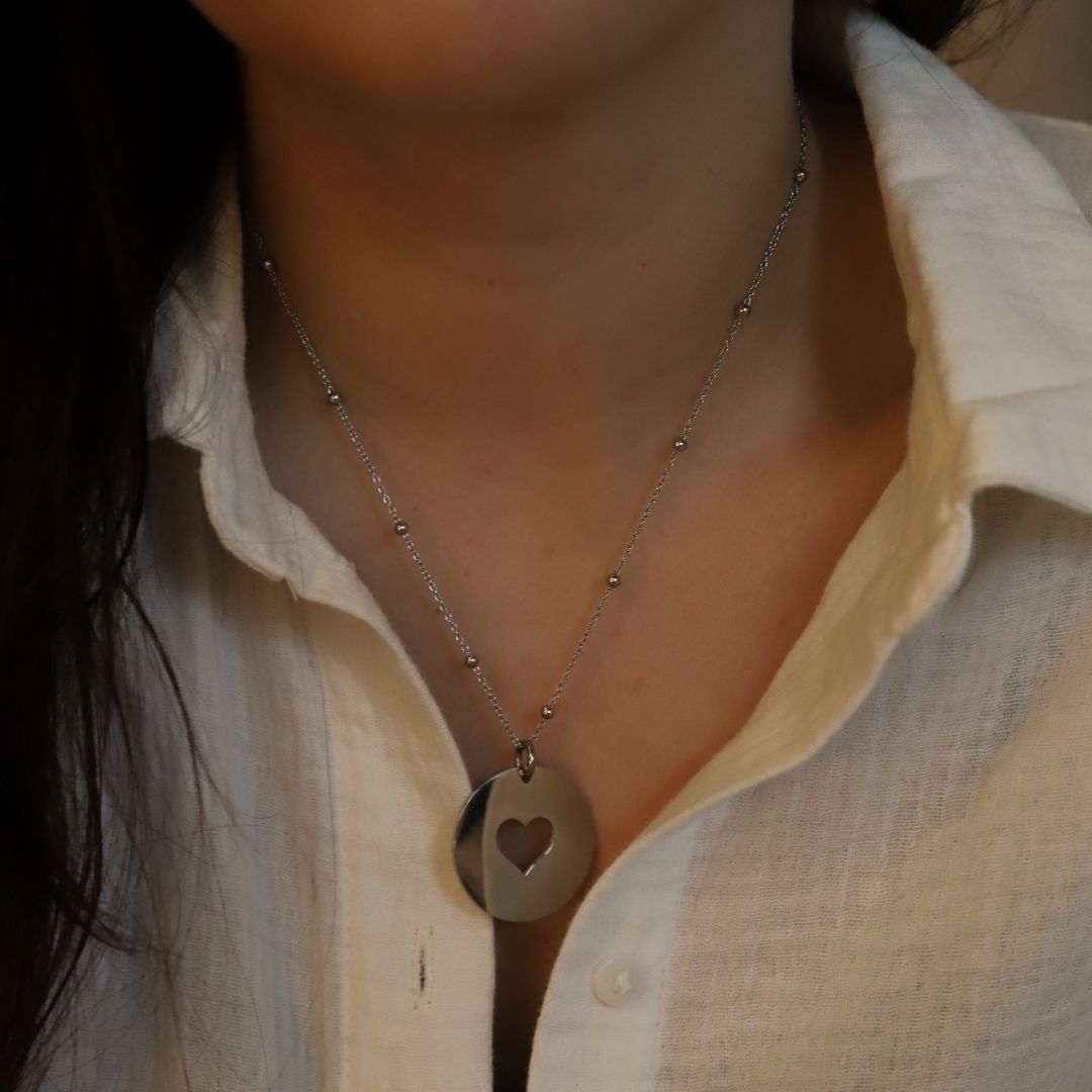 COLLIER AMBRE - COLLECTION AMOUR