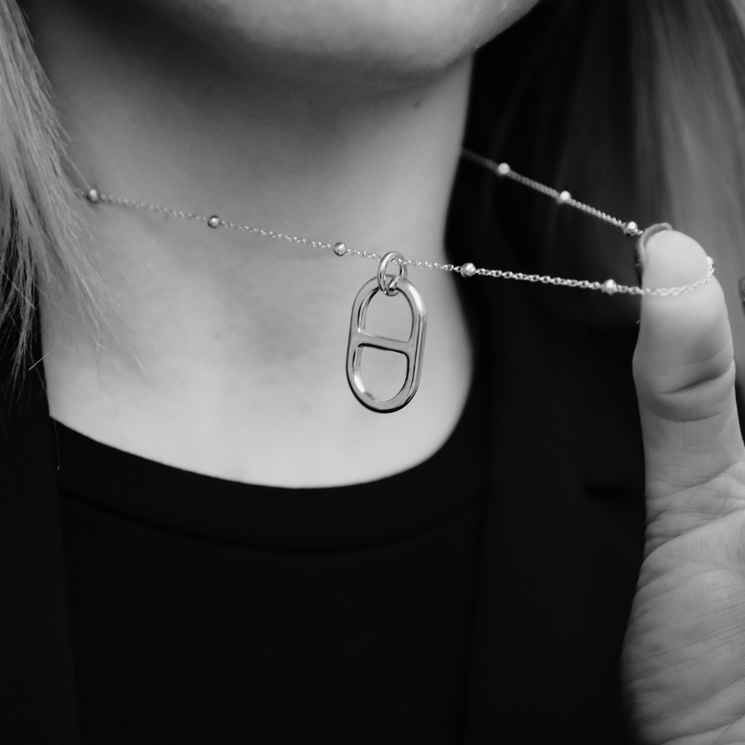 COLLIER AMBRE - COLLECTION MARINE