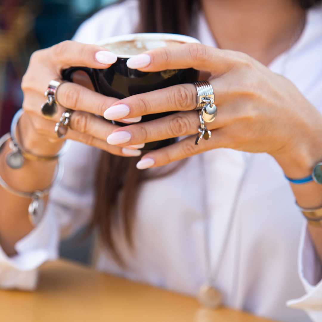 BAGUE ANA - COLLECTION DOUBLE PASTILLE