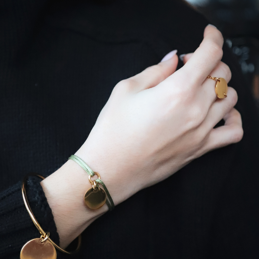 BRACELET CORDON - COLLECTION DORÉE