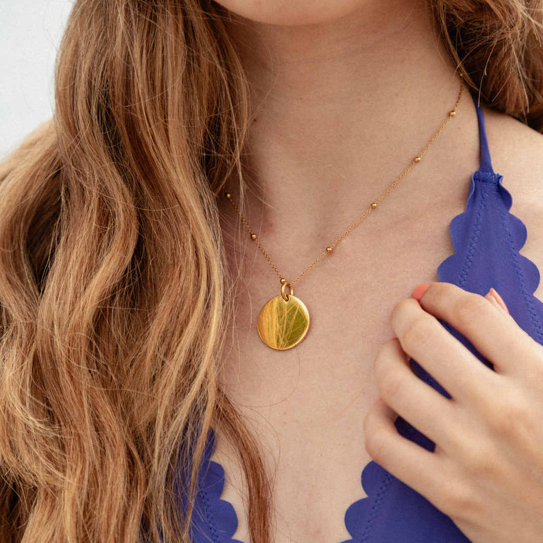 COLLIER AMBRE - COLLECTION DORÉE