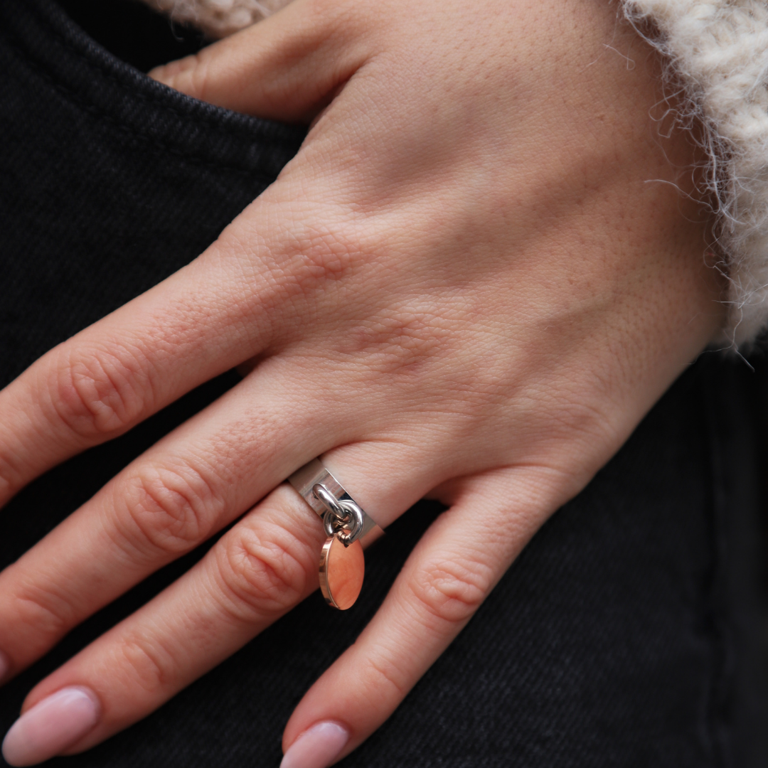 BAGUE PAULINE - COLLECTION BICOLORE