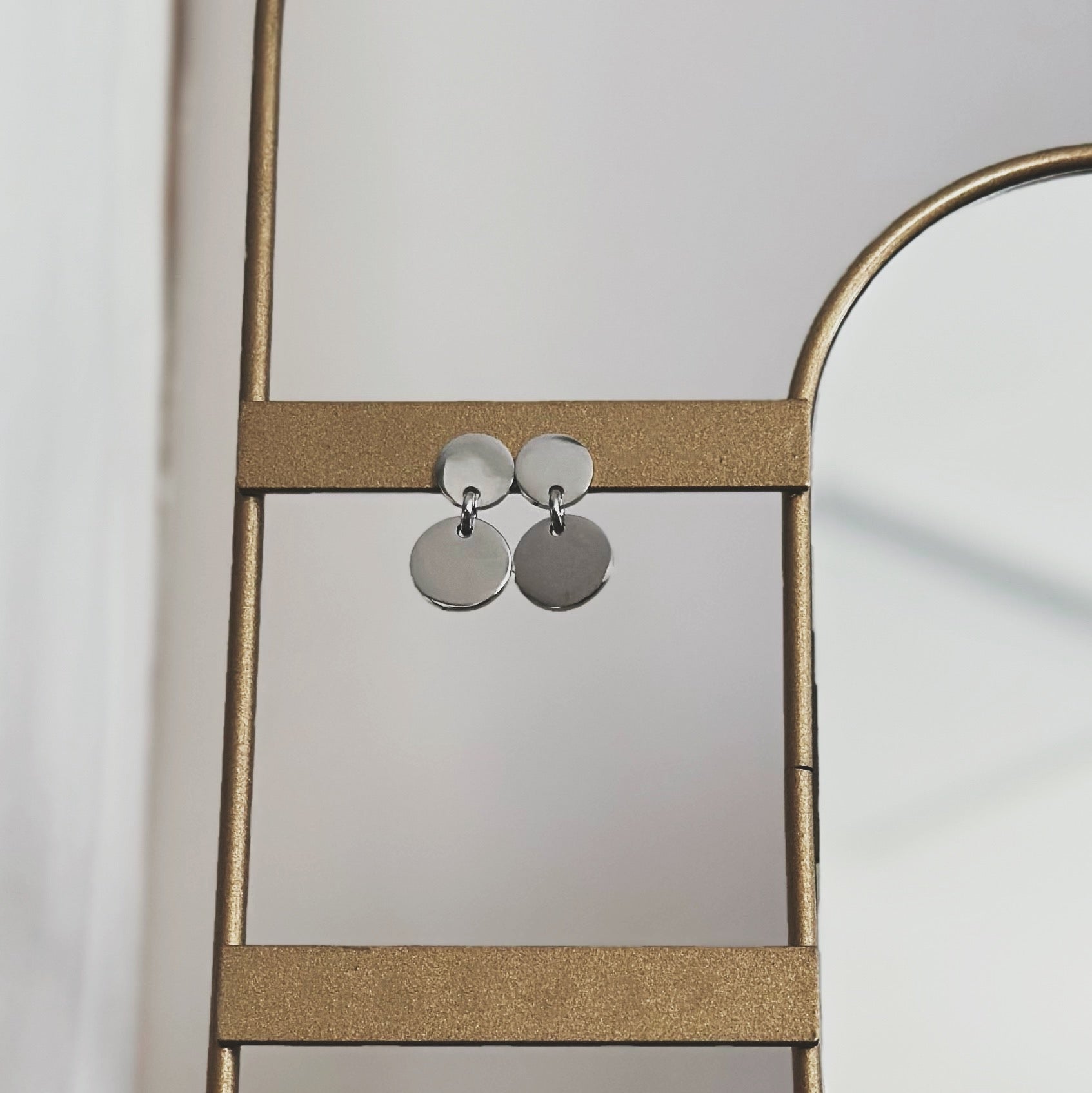 BOUCLES D'OREILLES LAURE - COLLECTION PASTILLE RONDE