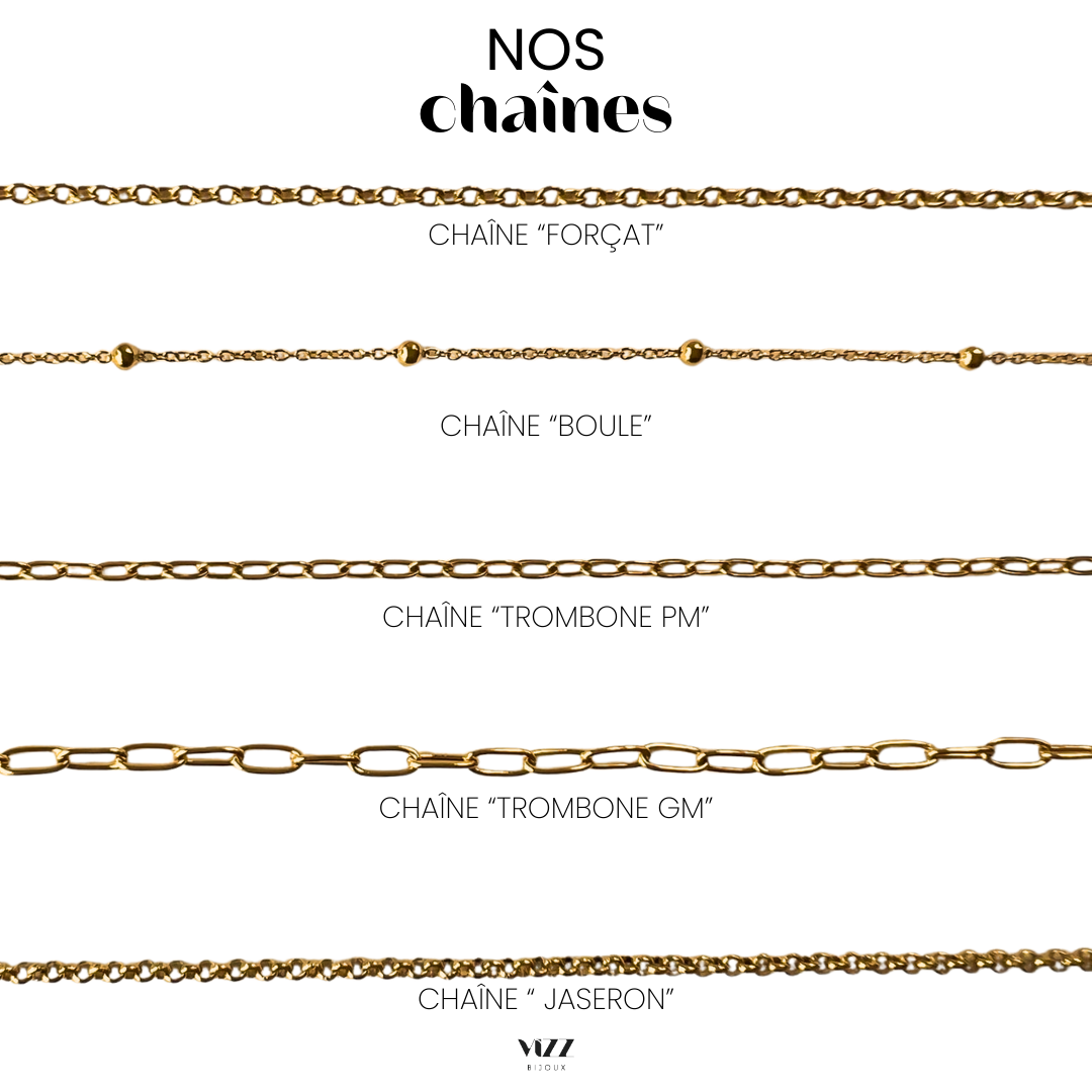 COLLIER AMBRE - COLLECTION DORÉE