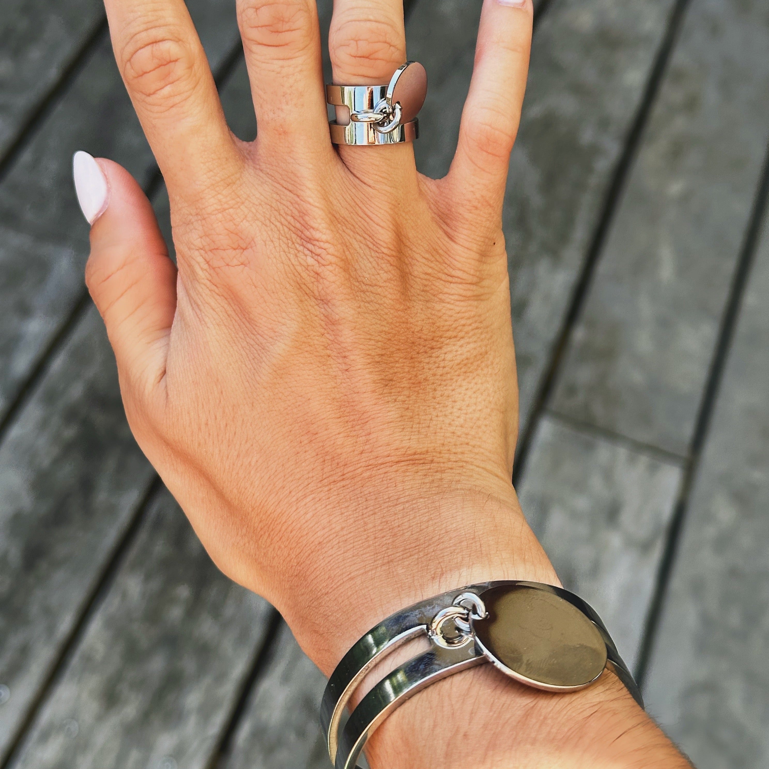 MANCHETTE LOU - COLLECTION PASTILLE RONDE