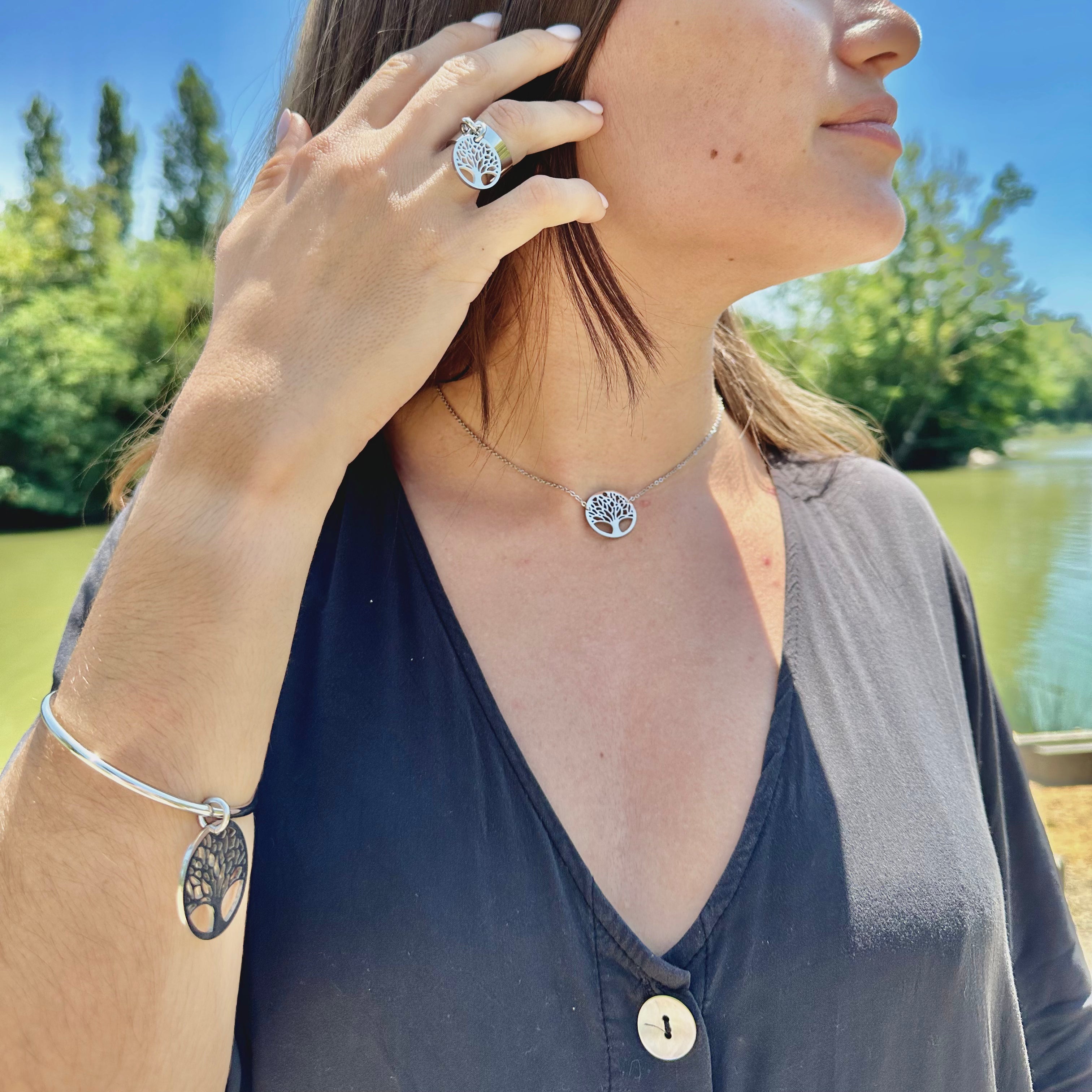 COLLIER ARTHUR - COLLECTION ARBRE DE VIE